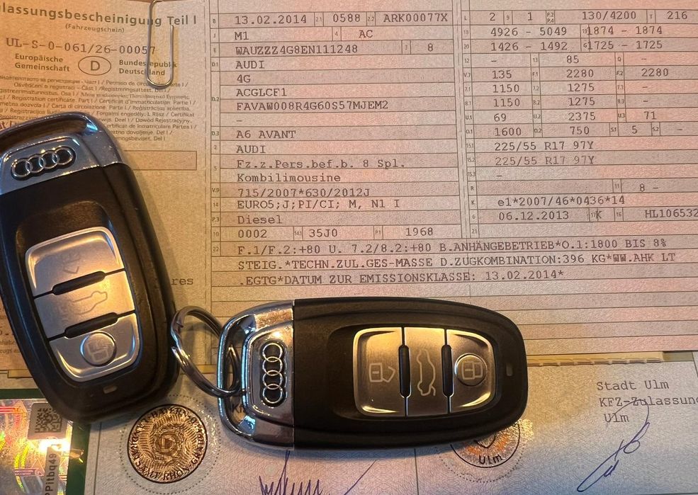 Audi A6 2.0TDI Sline*Xenon*Automat*Distronic*Memorii