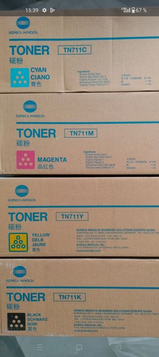 Vând Tonere  HP -Konica Minolta ,sigilate !
