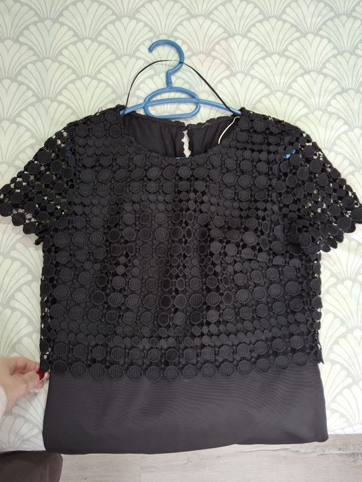 Официална черна рокля