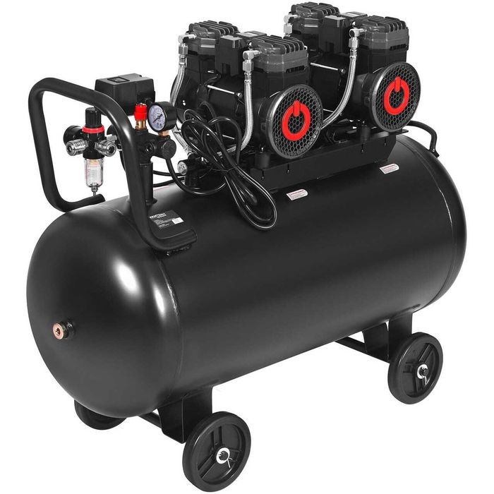 Compresor de aer, capacitate rezervor 100 litri, debit 585l/mim,