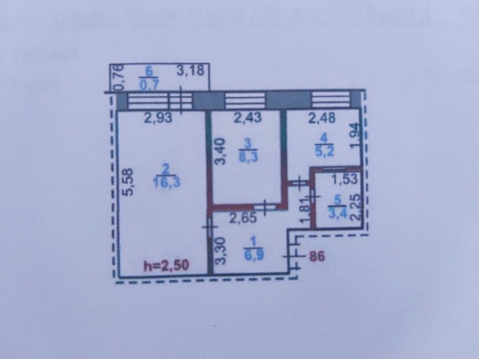 Продам 2-х комнатную квартиру
