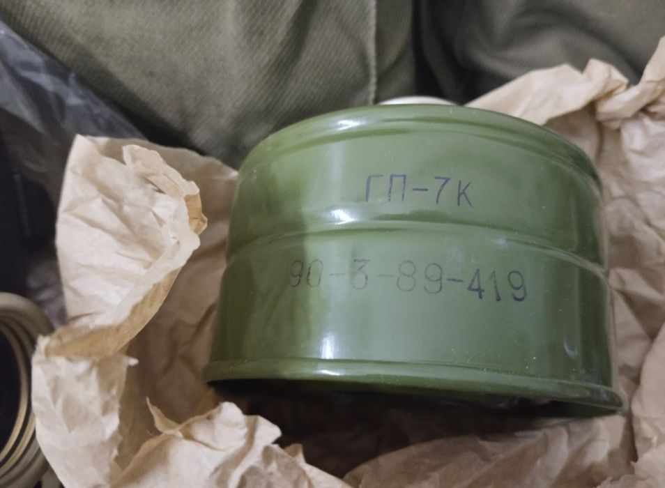 Противогазы, новые СССР.