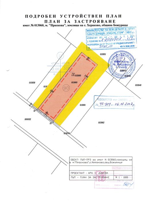 Продават се парцели с лице на Европейски път Е80 в района на Хераково