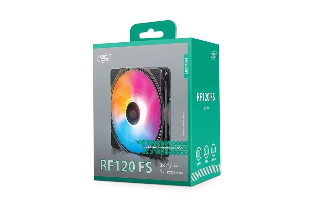 Не просто красиво.Эффективные кулера!DeepCool 120mm RGB Fun