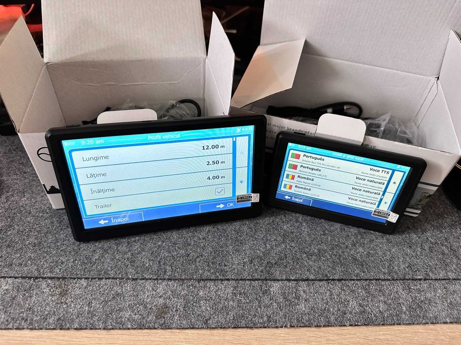 GPS TIR/Camion iGO Primo 2026 Full Europa , 7” ,Harti Noi