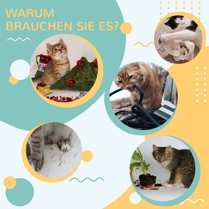 PawHut Дъска за драскане 40 см x 40 см x 4,5 см