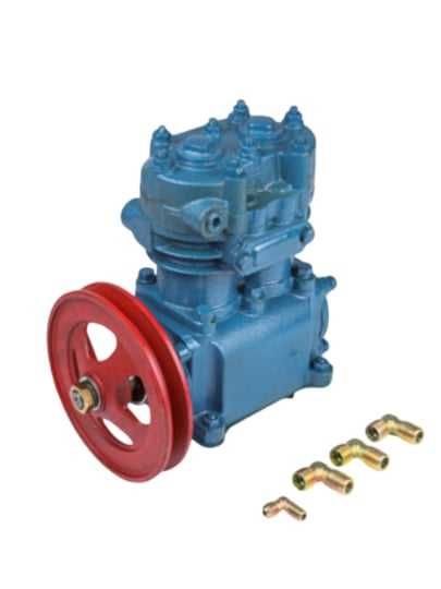 Компрессор МАЗ синий