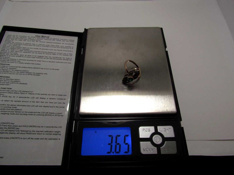 Золотое кольцо 585 пробы