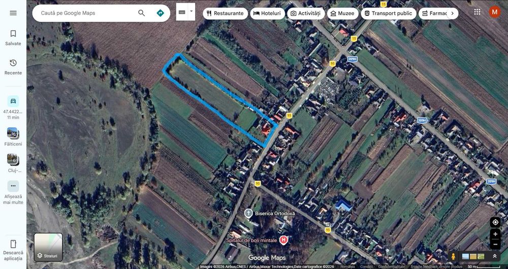 Vand casa cu 12500 mp teren in Sasca Mica, la 10km de Falticeni