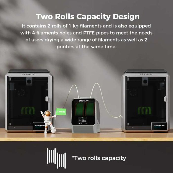 Uscător de filament Creality Space Pi Plus – NOU, SIGILAT