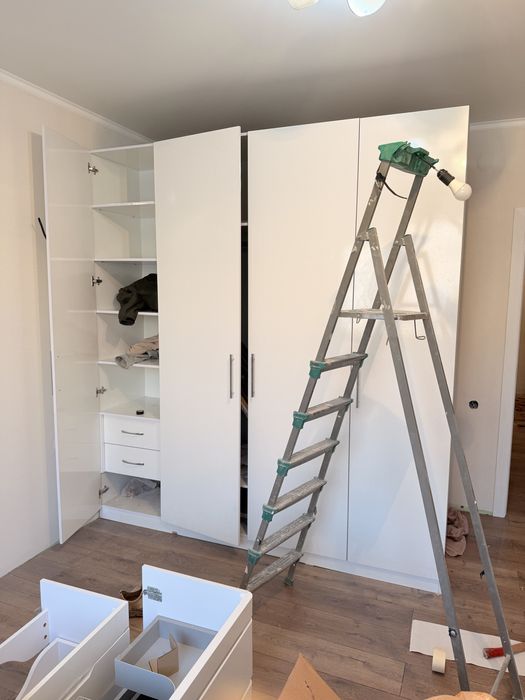 Белый шкаф лдсп