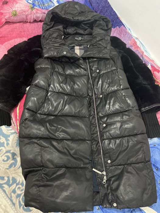 зимняя теплая куртка-пуховик