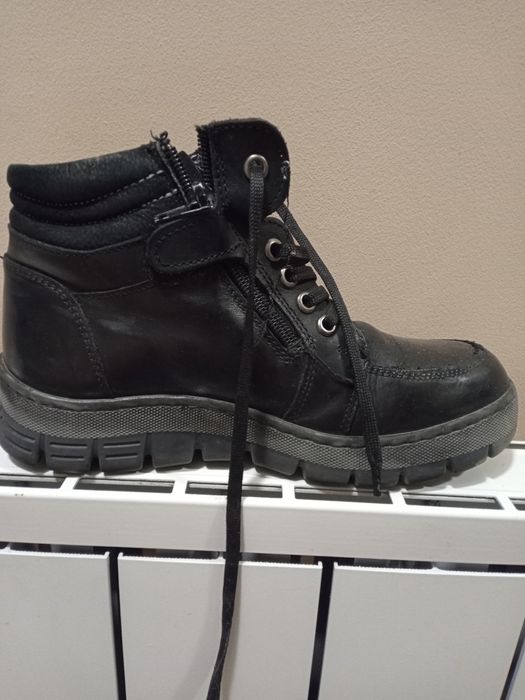 Боти естествена кожа PONKI/ Понки