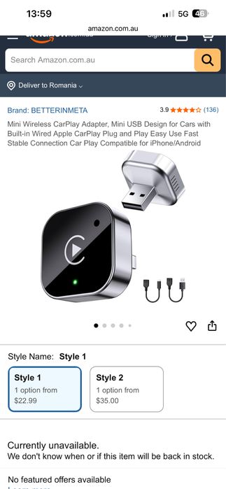 Mini Wireless CarPlay Adapter