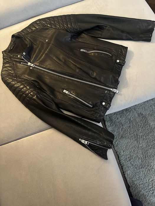 Vand jacketa piele allsaints noua fara eticheta purtata o simgura data