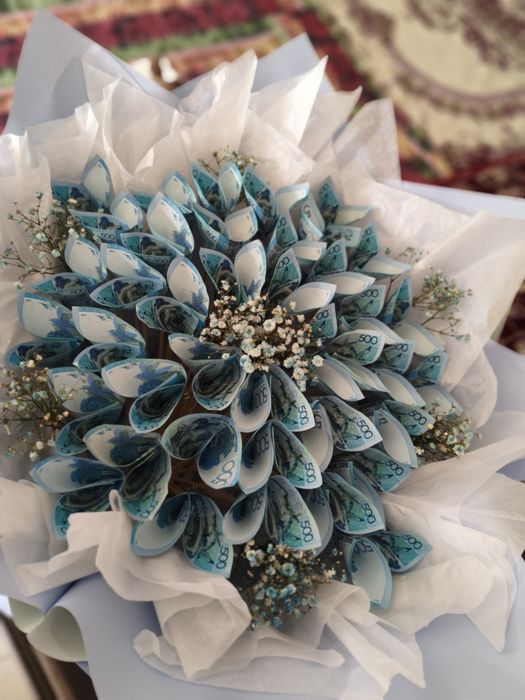 Денежный букет,Мандарин букет