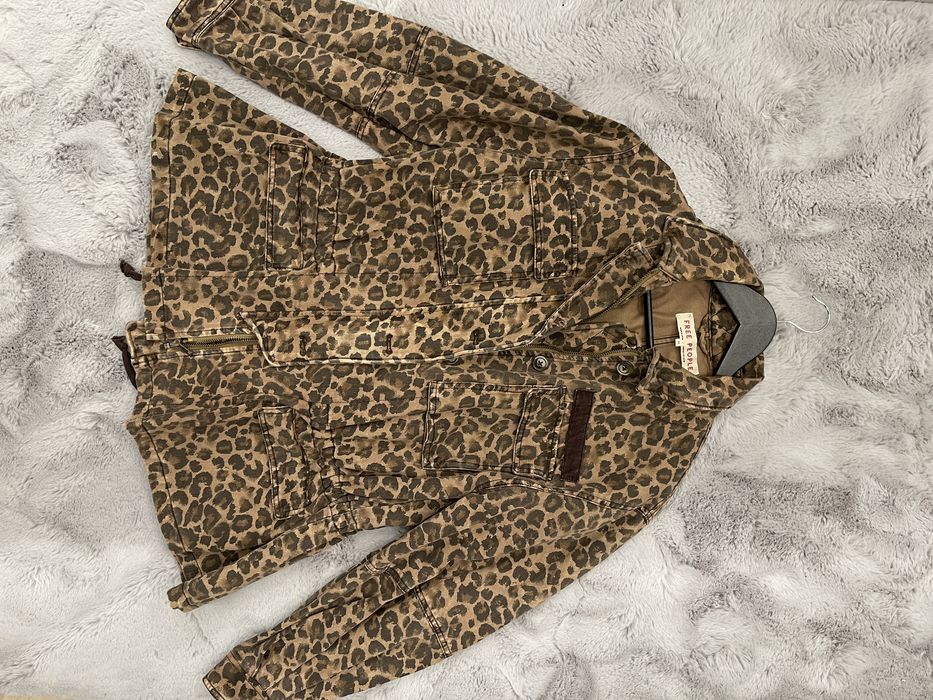 Free people leopard jacket