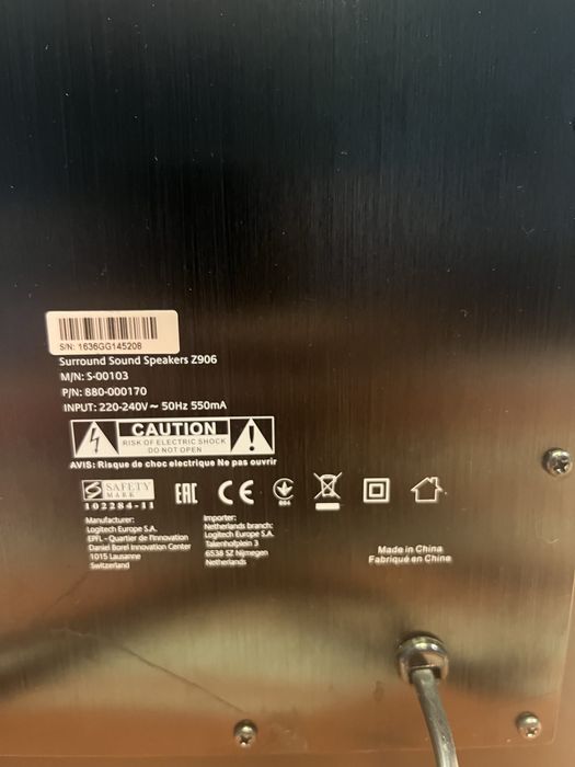 Logitech z906 5.1