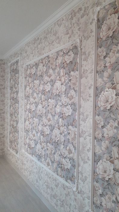 Поклейка обоев по городу Алматы