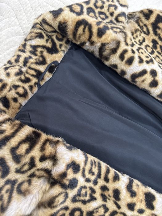 Натуральная шуба. Леопард.