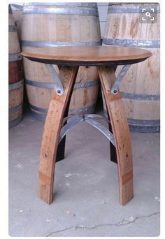 Mobilier din butoaie