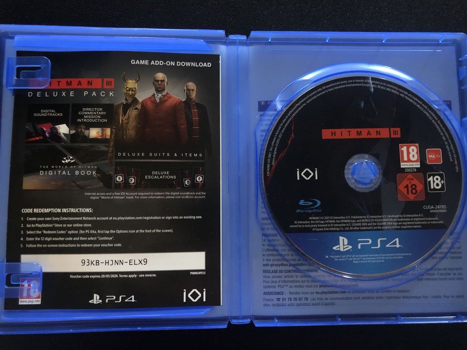 Диск HITMAN 3 Deluxe Edition