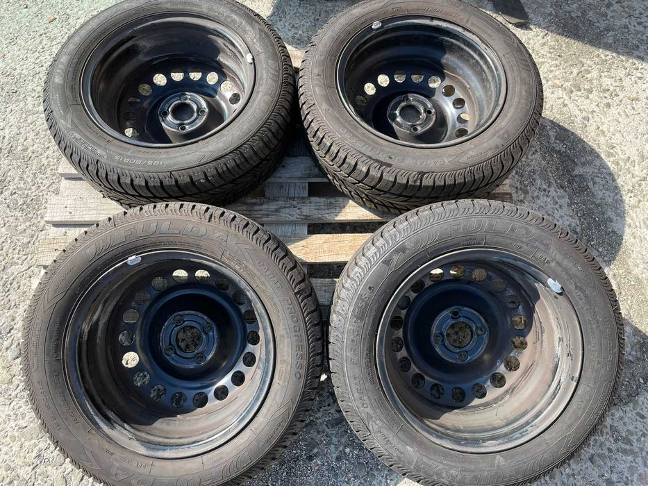 15 джанти 4х100 Opel Astra G Combo C 6J et49 гуми 195/60/15