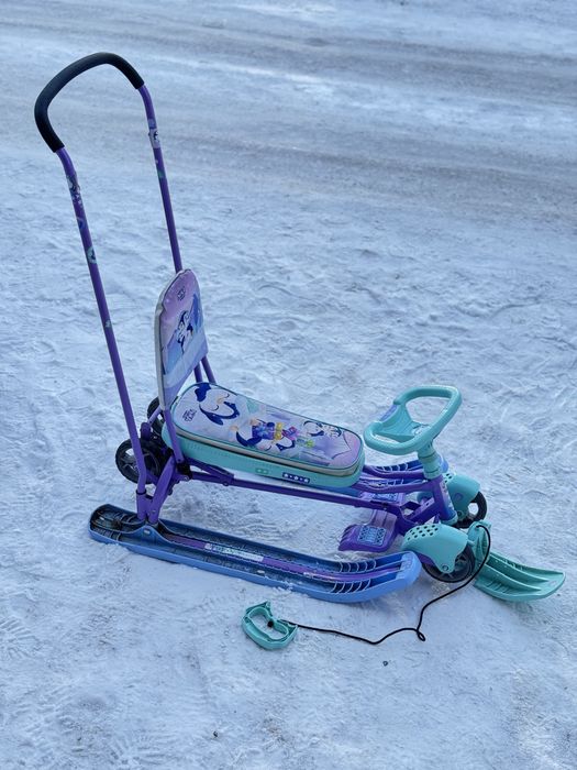 Снегокат в хорошем состоянии