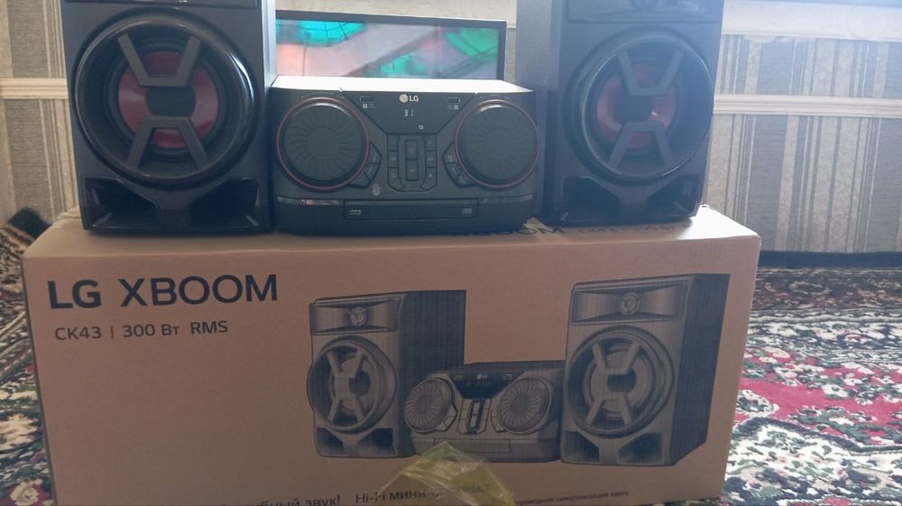 LG XBoom классная акустика