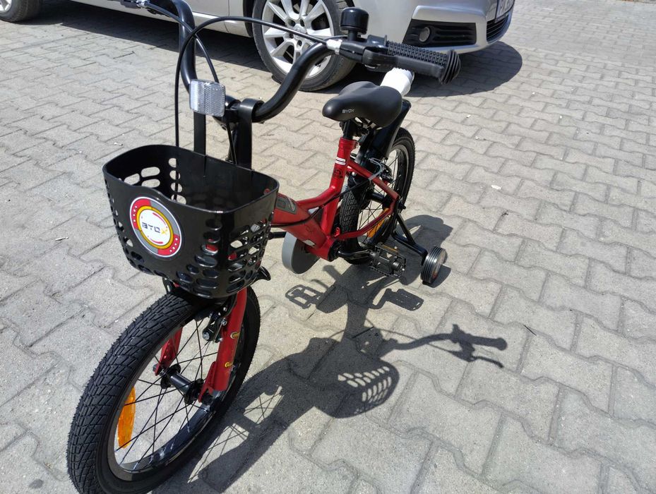 BYOX Детски велосипед 16" ROBO червен