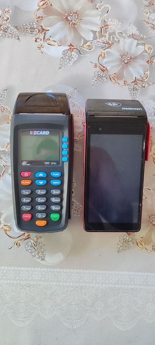 Uzkassa N5 va Uzcard terminal aparatlari sotiladi.  Xolati ideal.