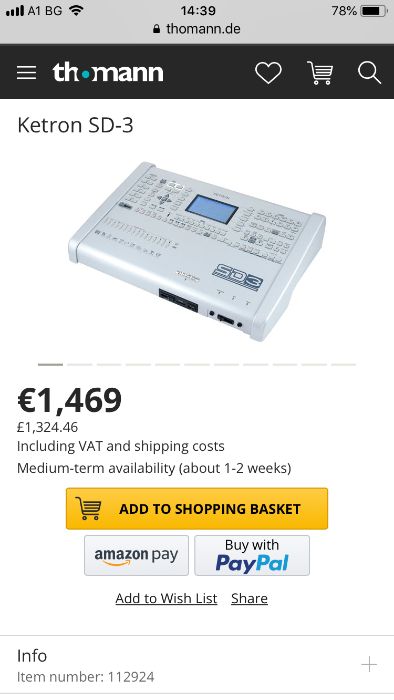 Ketron SD3, НОВА ЦЕНА!!!