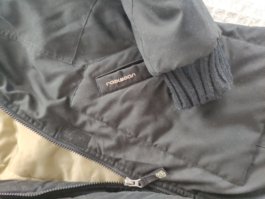 Парка размер Л цвят черен