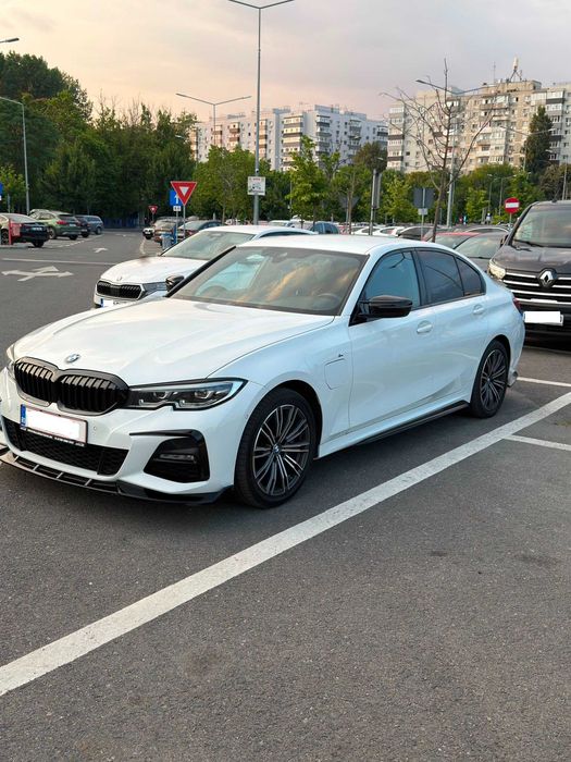 Prelungire Lip Bara Fata M BMW Seria 3 G20 G21 G28, Performance, Negru Lucios