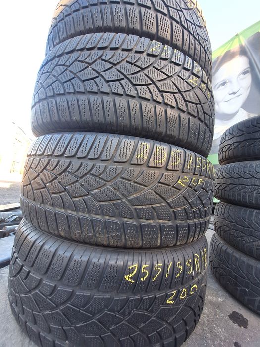 4 anvelope iarna 255/55r18 Dunlop Montaj Gratuit
