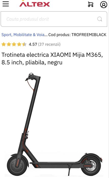 Trotineta electrica XIAOMI M365