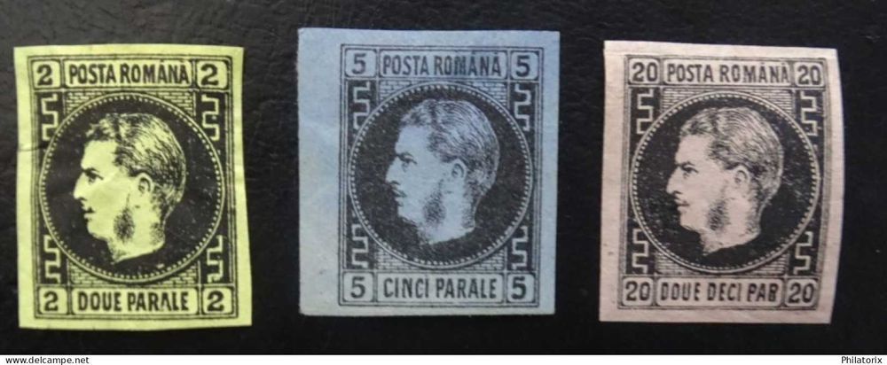 Romania LP 18-20 (*)/NG , Carol cu favoriti I , Expertizat