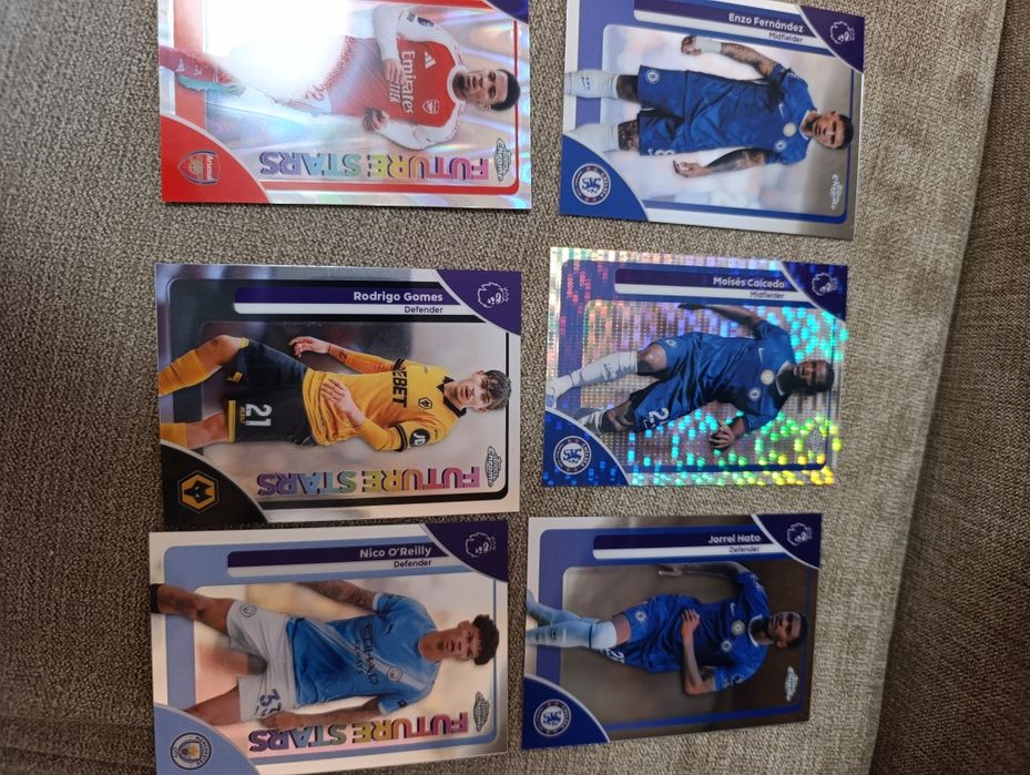 Футболни карти TOPPS Chrome
