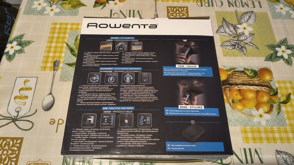 Тример за брада ROWENTA Virtuo Ultimate TN3840F4