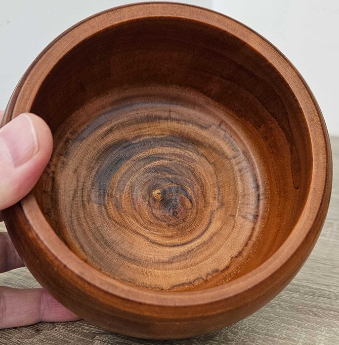 Ръчно изработена дървена купичка, купа ръчна изработка декорация дърво