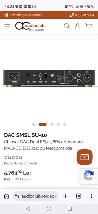 Smsl su 10 dac hi-res