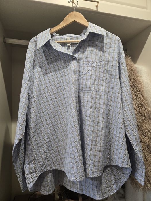 Карирана риза синя от Ню Йоркър  light blue new yorker shirt