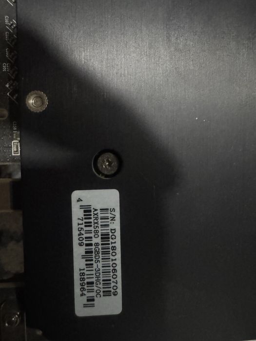 Видеокарта RX 580 8 gb Red Devil