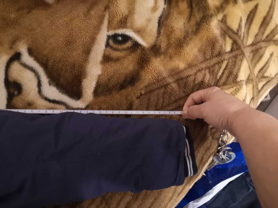 Зимно топло яке за момиче.