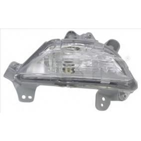 Lampa semnalizare fata Mazda 3 (Bm), 06.13-, Albafara suport bec, parte Fata, omologare ECE/SAE, B45A-51-360A, Stanga