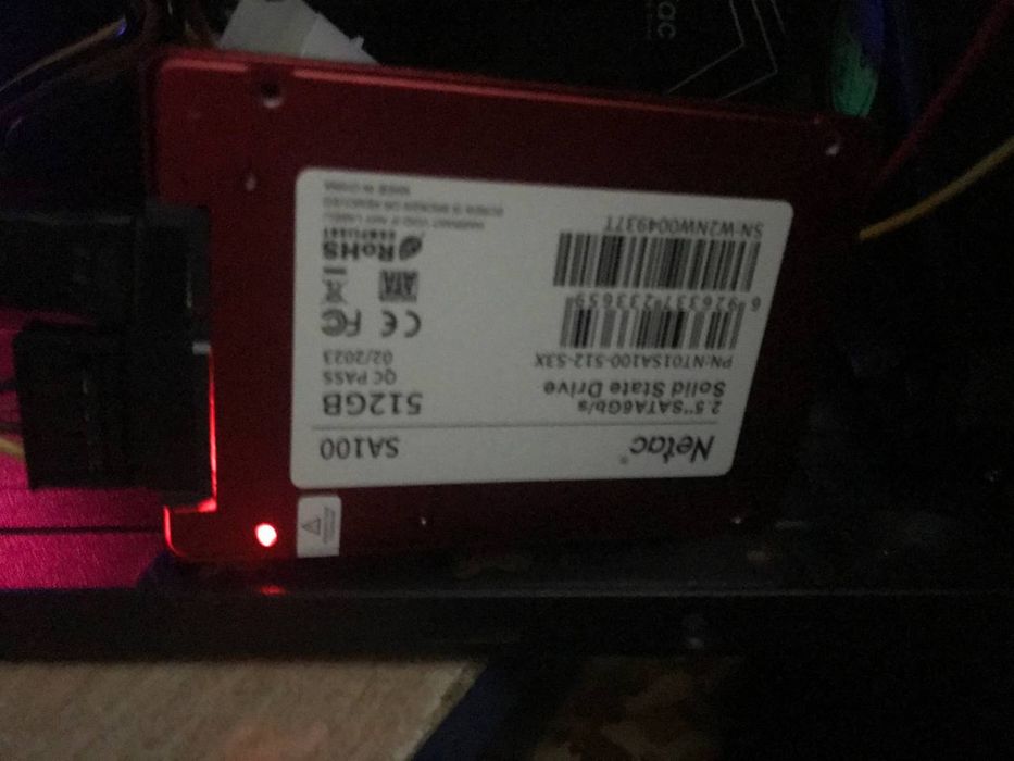 SSD Netac 512gb sata 2.5