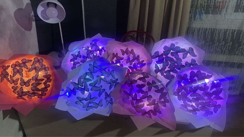 Букет светящийся