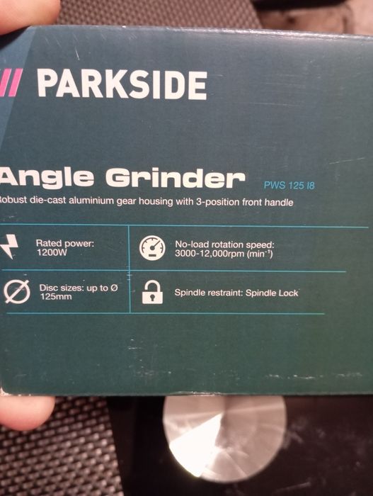Ъглошлайф Parkside 125