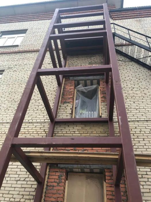 Шахта лифта строим