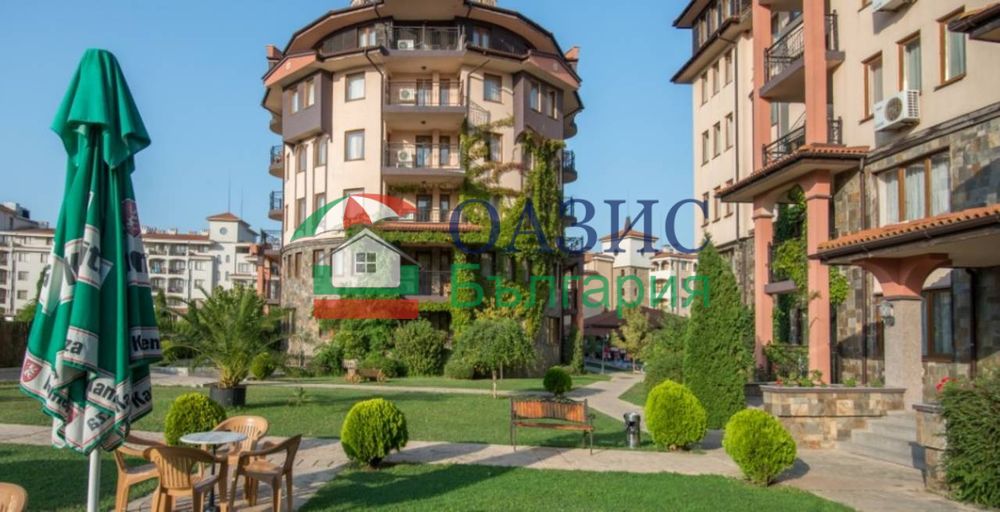 Студио в комплекс "Саут Бийч", на първа линия море, плаж Нестинарка, Царево, 48.23 кв. м,